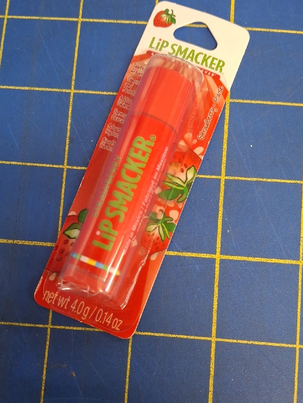 Lip Smacker Strawberry Lip Balm - 4g New